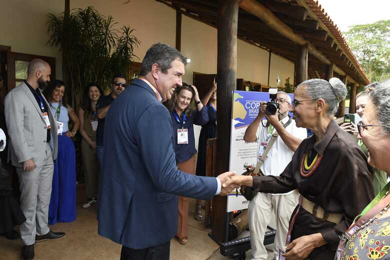 Visita do Governador com a ministra Marina Silva