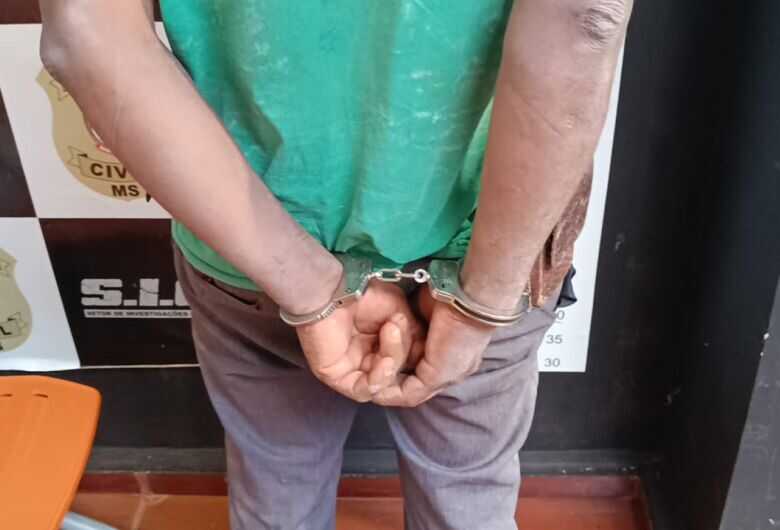 Homem foi conduzido para a delegacia