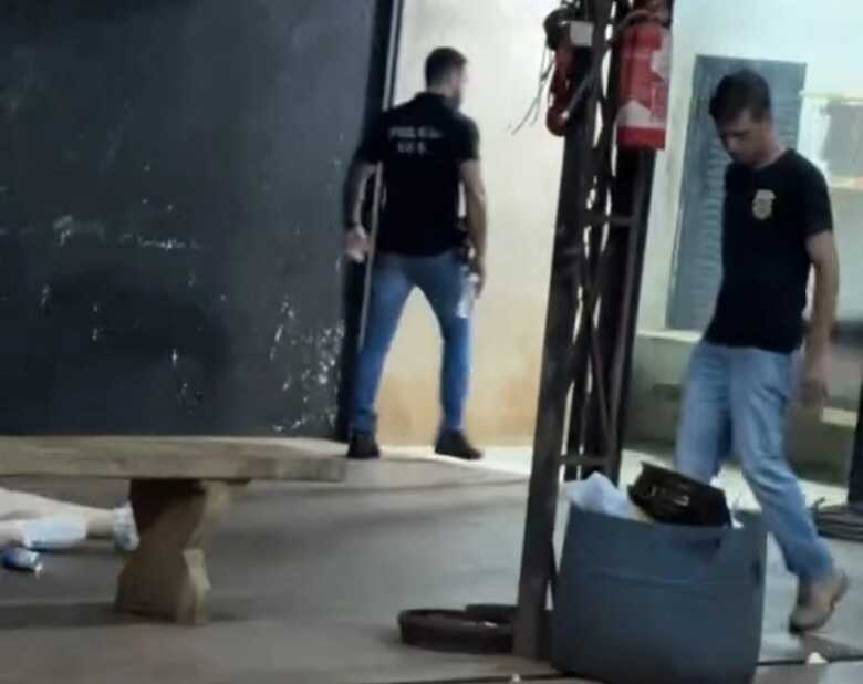 Local onde aconteceu o homic&iacute;dio, em Mundo Novo