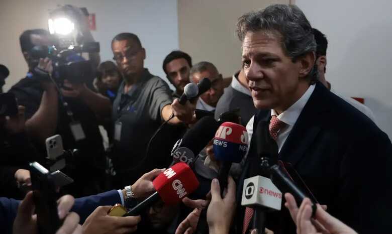 Atual ministro da Fazenda, Fernando Haddad