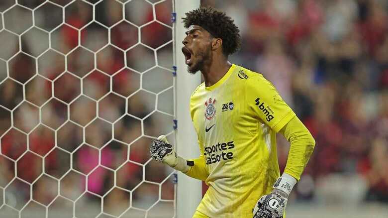 Hugo Souza, goleiro do Corinthians