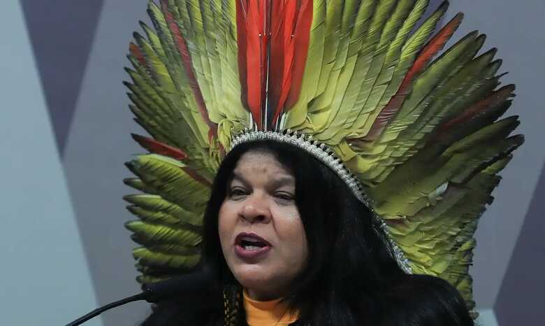 Ministra dos Povos Ind&iacute;genas,&nbsp;S&ocirc;nia Guajajara