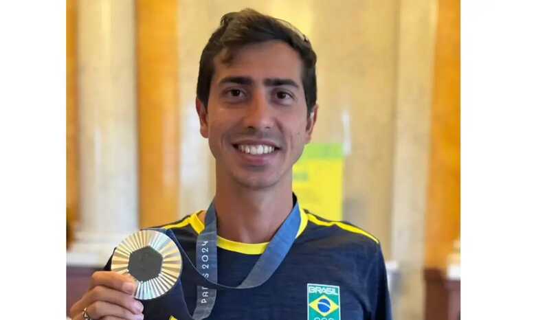 Caio estabeleceu recorde sul-americano