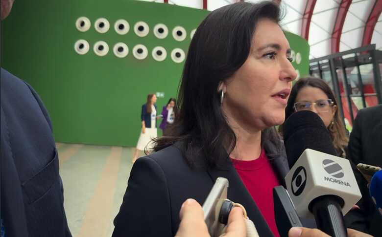 Ministra do Planejamento e Or&ccedil;amento, Simone Tebet