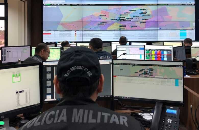 Central de opera&ccedil;&otilde;es da Pol&iacute;cia Militar