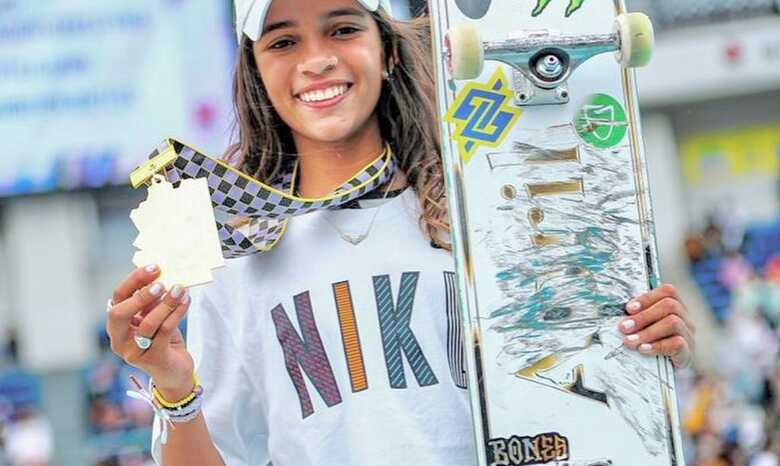 Rayssa Leal &eacute; um dos nomes fortes do esporte brasileiro