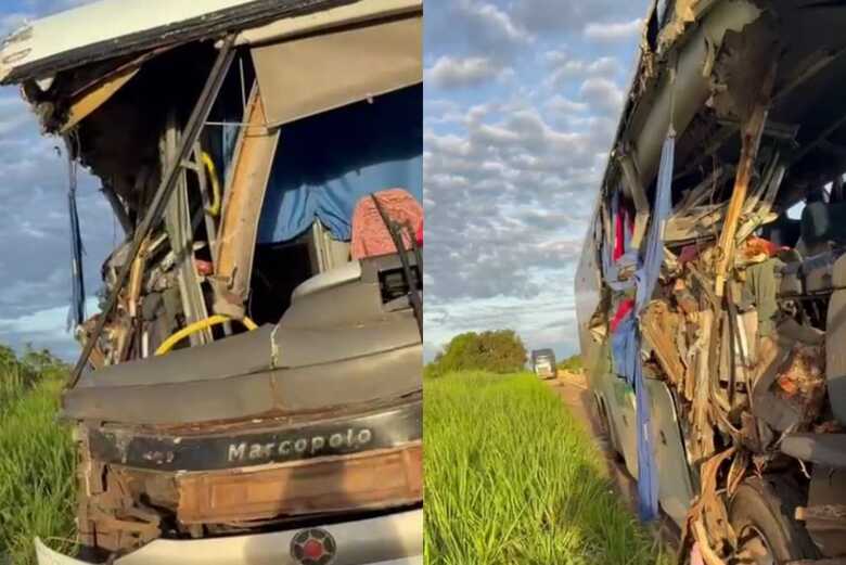 Local do acidente - Foto: Reprodu&ccedil;&atilde;o / Alvorada Informa