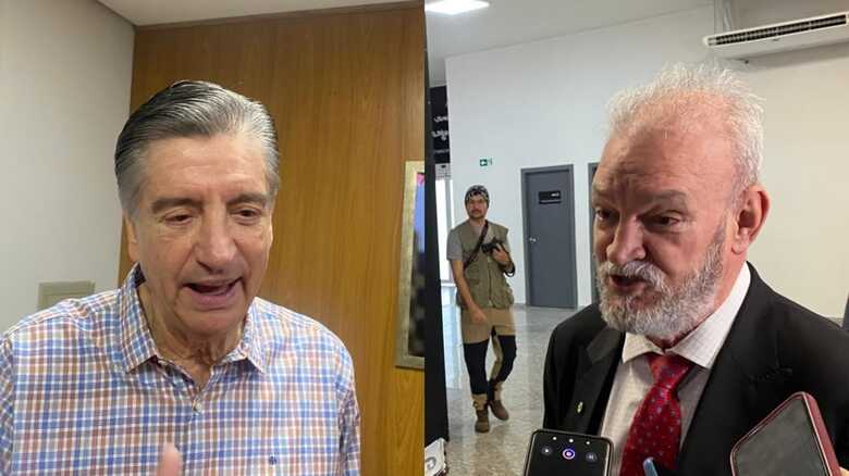 Deputados Dagoberto Nogueira e Geraldo Resende