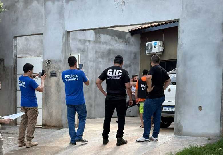 Policiais fizeram a reconstitui&ccedil;&atilde;o