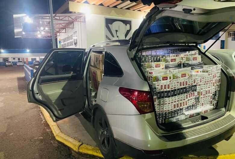 Cigarros estavam em um ve&iacute;culo