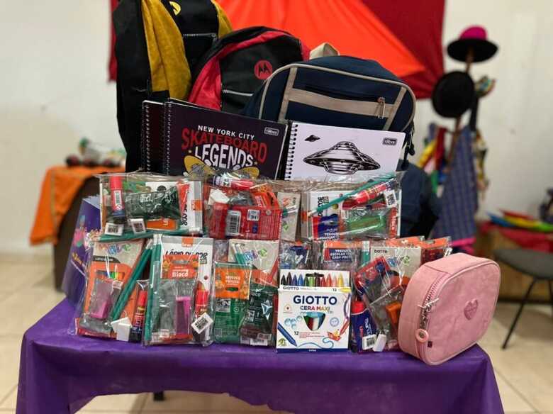 As doa&ccedil;&otilde;es beneficiar&atilde;o 108 crian&ccedil;as e adolescentes