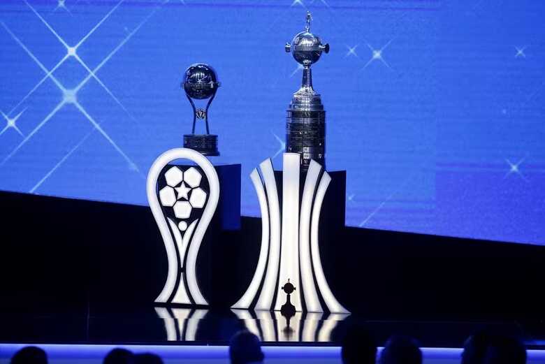 Ta&ccedil;as da Conmebol Libertadores e da Sul-Americana