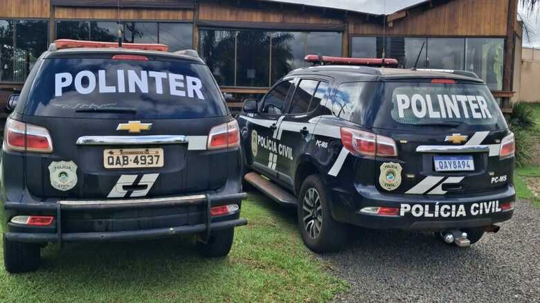 A pris&atilde;o foi realizada pela Polinter