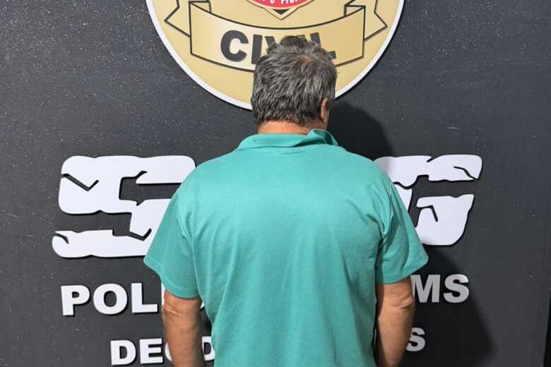 Suspeito foi preso em flagrante pela Pol&iacute;cia Civil de Deod&aacute;polis