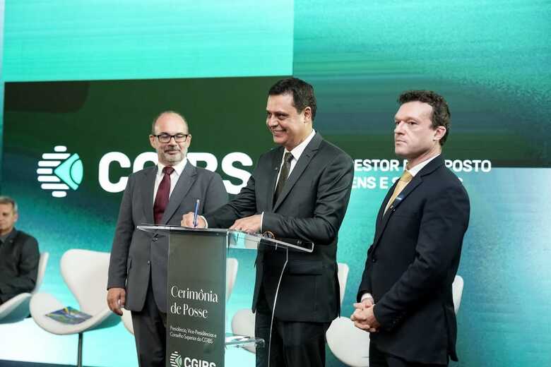 Fl&aacute;vio Cesar na posse do Conselho Superior do Comit&ecirc; Gestor do IBS