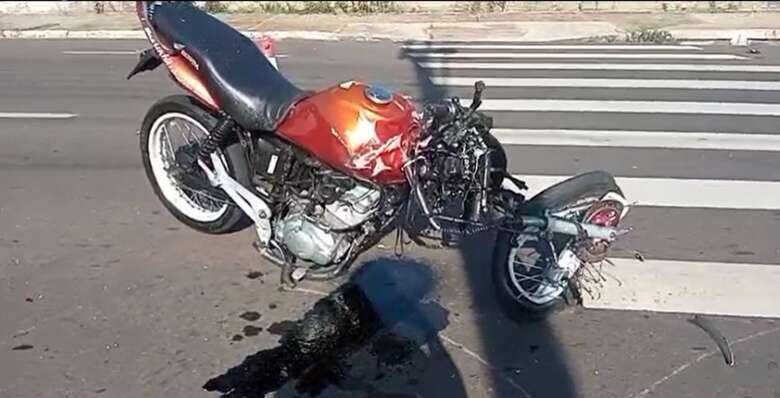 Como ficou a moto - Foto: Reprodu&ccedil;&atilde;o