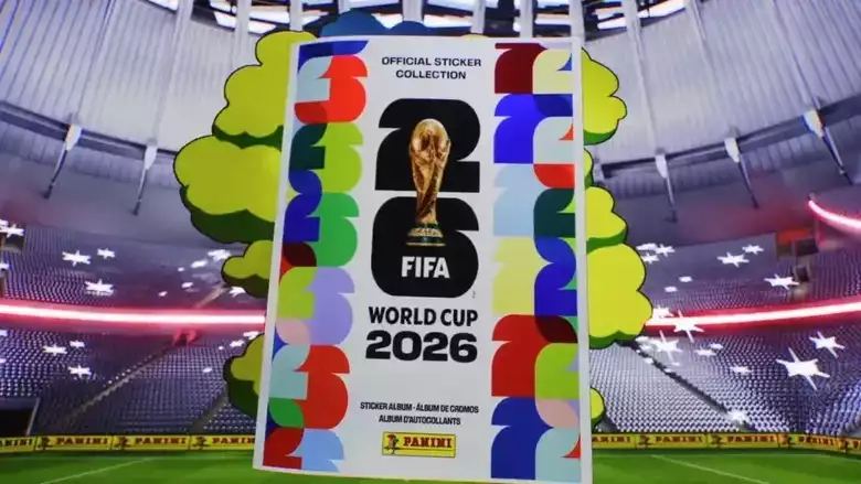 Capa do &aacute;lbum da Copa do Mundo de 2026  
