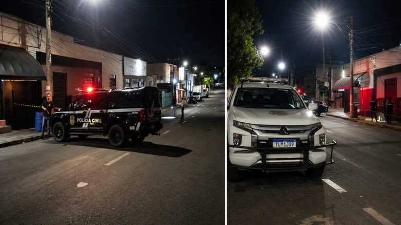 Pol&iacute;cia esteve no local do atentado