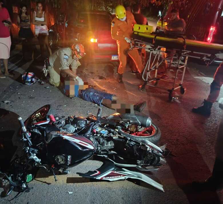 Apenas um motociclista foi socorrido em estado grave 