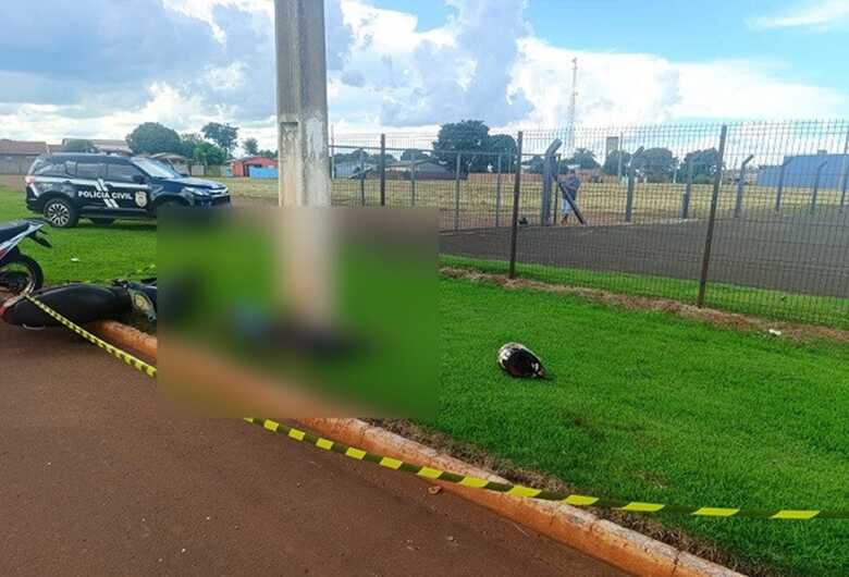 Rapaz foi morto na MS-165, em Aral Moreira