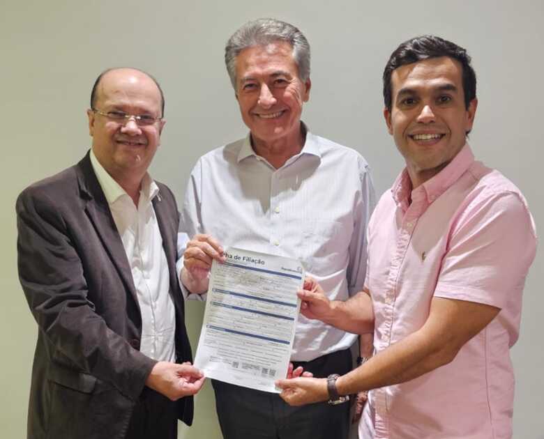 Filia&ccedil;&atilde;o do deputado estadual Roberto Hashioka no Republicanos 