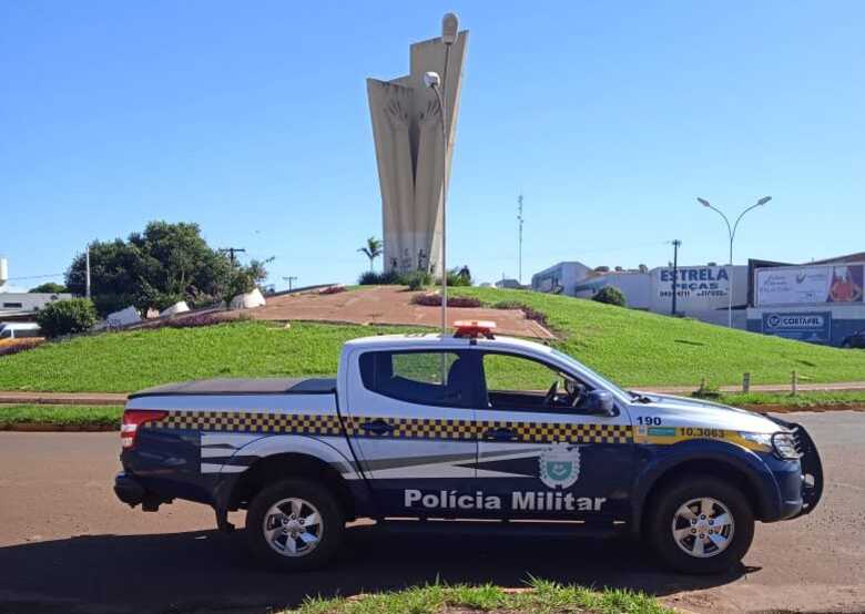 Caso atendido pela PM em Dourados - Foto: PMMS