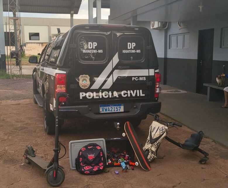 Brinquedos foram recuperados