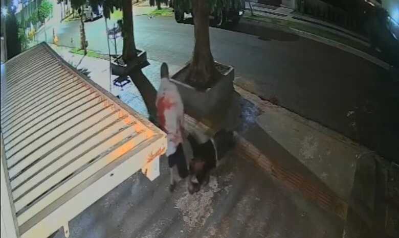 Momentos do crime - Foto: Reprodu&ccedil;&atilde;o