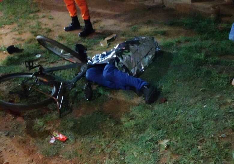 Corpo da v&iacute;tima - Foto: Reprodu&ccedil;&atilde;o / Jardim MS News