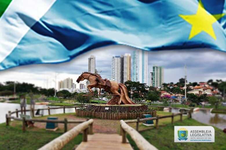 Arte: Gustavo Del Pino  Veja mais no site da ALEMS: https://al.ms.gov.br/Noticias/140687