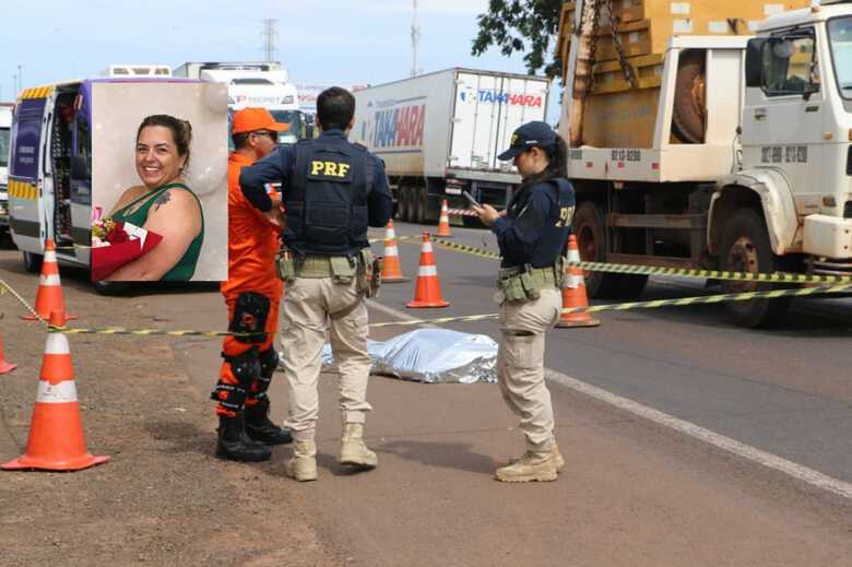 Elly acabou sendo atropelada pelo pr&oacute;prio ve&iacute;culo