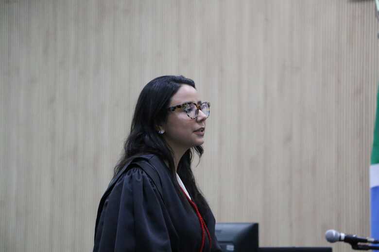 Promotora de Justi&ccedil;a Gabriela Rabelo Vasconcelos - Foto: Vin&iacute;cius Santos / JD1