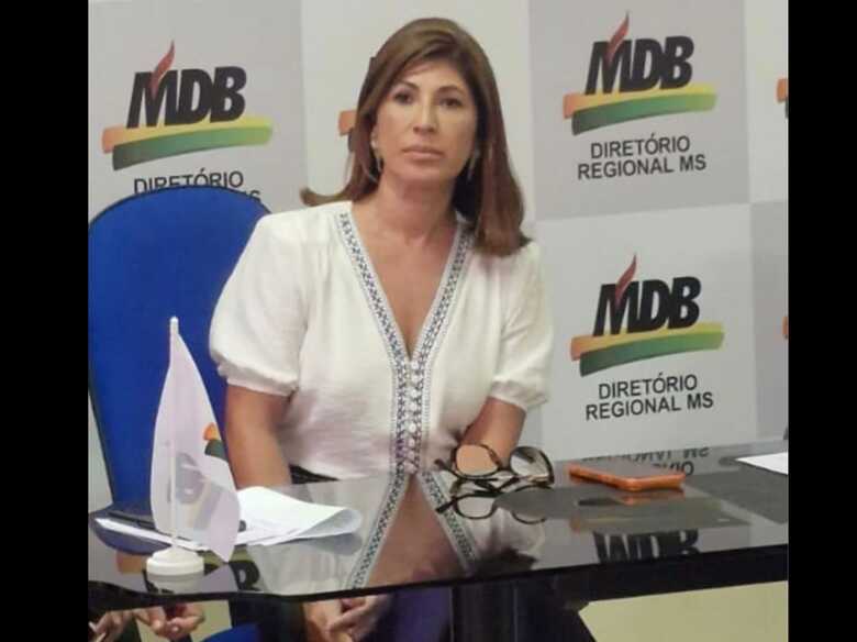 Carla Bernal, advogada e presidente do n&uacute;cleo municipal do MDB Mulher