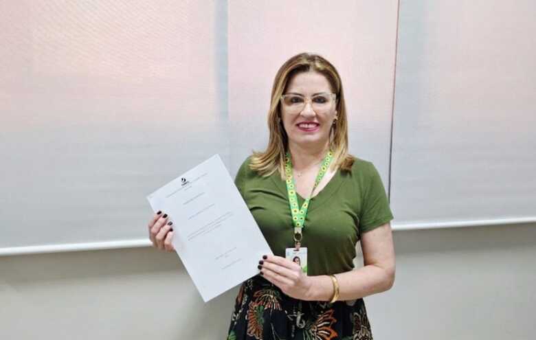 Ouvidora Karulina Borges da Silva Tonioli 