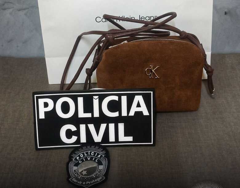 Bolsa foi recuperada pela Pol&iacute;cia Civil