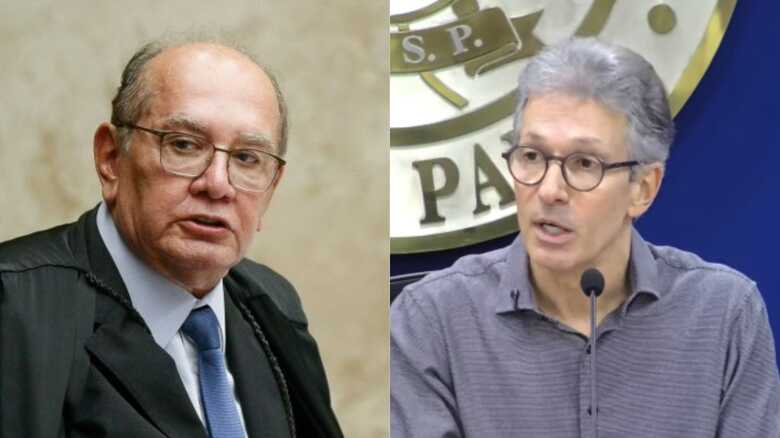 Gilmar Mendes e Romeu Zema