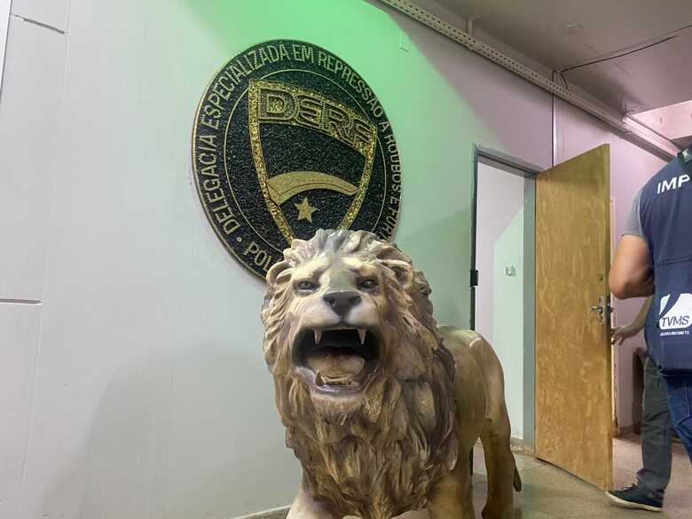 Le&atilde;o foi localizado no Aero Rancho