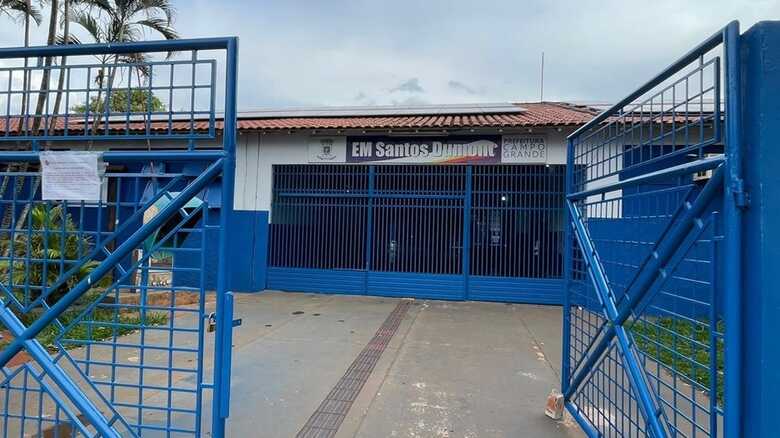Escola Municipal Santos Dumont, onde aconteceu os fatos