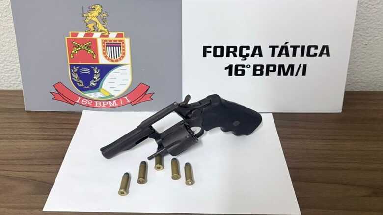 Arma usada pelo faccionado no ataque em Aparecida do Taboado