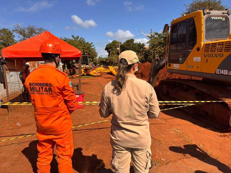 Trabalhador morreu soterrado na obra