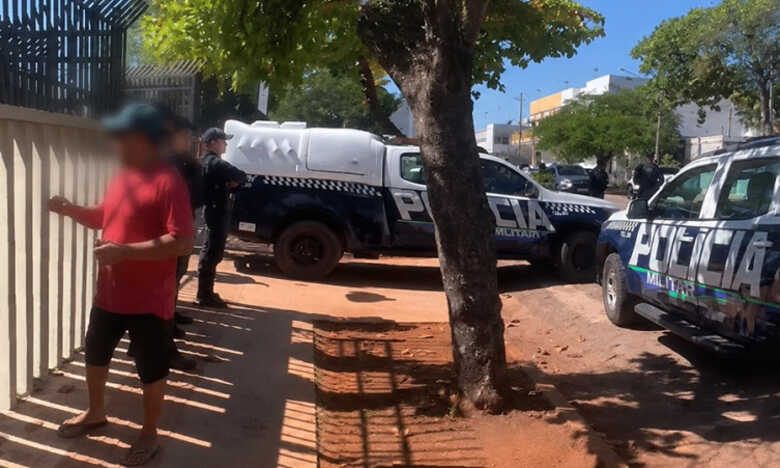 Pol&iacute;cia Militar foi acionada