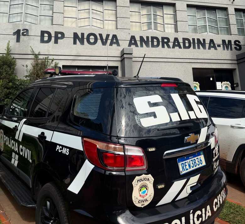 Delegacia de Nova Andradina - Foto: PCMS