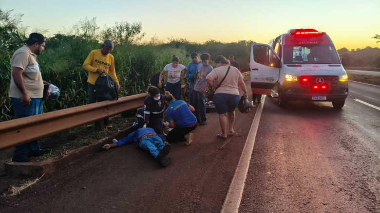 Idoso foi atingido por um caminh&atilde;o no dia do acidente