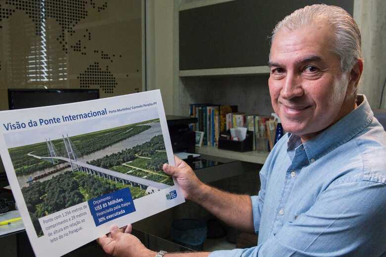 Entre os pontos citados por Reinaldo est&aacute; a situa&ccedil;&atilde;o da hidrovia do Rio Paraguai
