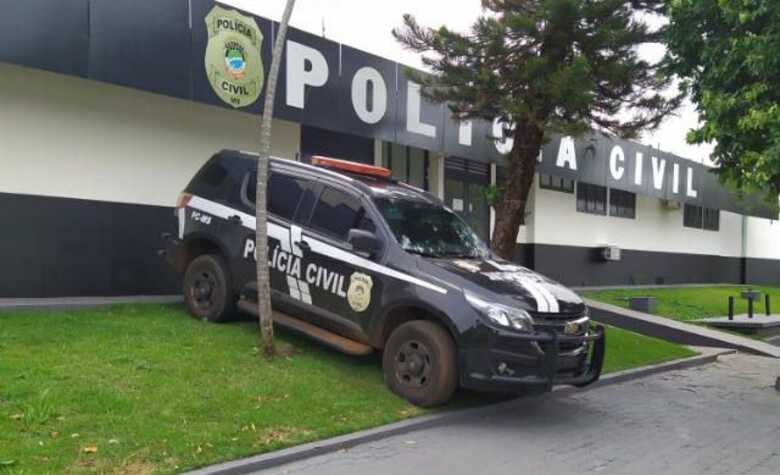 Sede da Delegacia de Pol&iacute;cia Civil de S&atilde;o Gabriel do Oeste