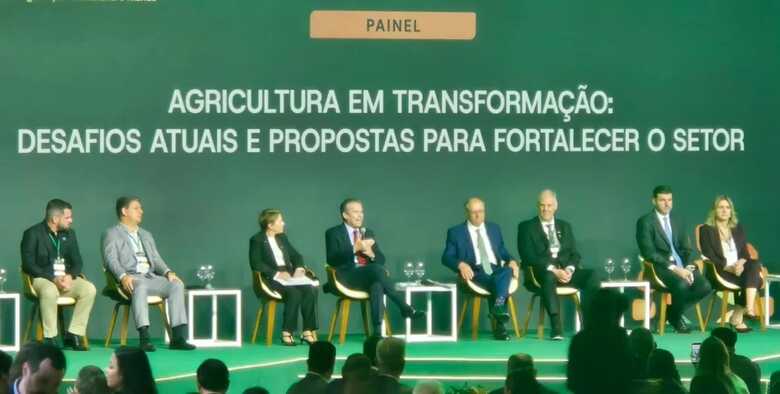 Congresso da Abramilho com ex- ministra Tereza Cristina, ministro Andr&eacute; de Paula e vice-presidente Geraldo Alckmin