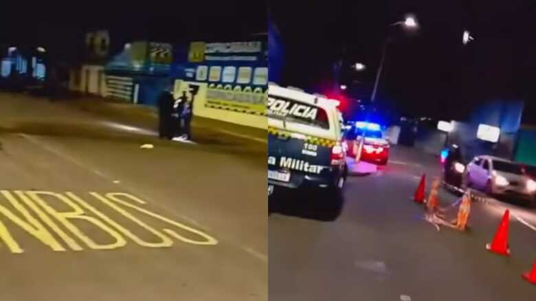 Acidente aconteceu no cruzamento com a avenida Salgado Filho