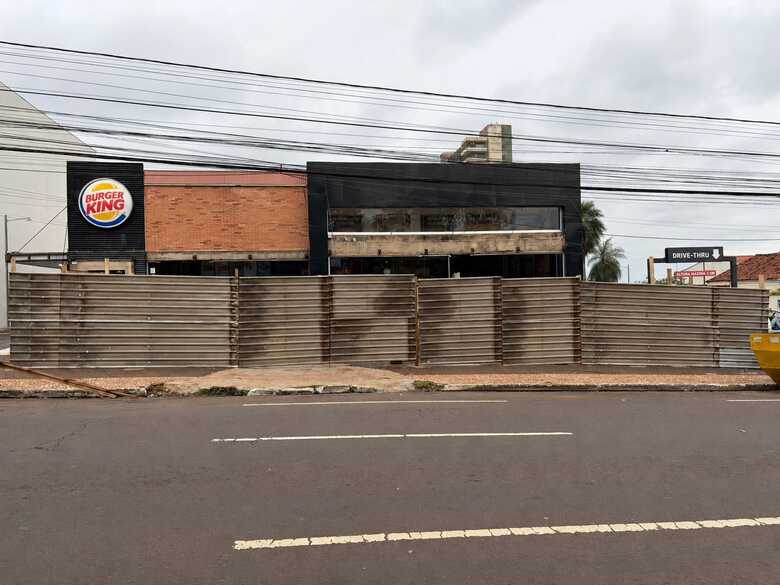 Loja do BK na Afonso Pena passa por processo de moderniza&ccedil;&atilde;o