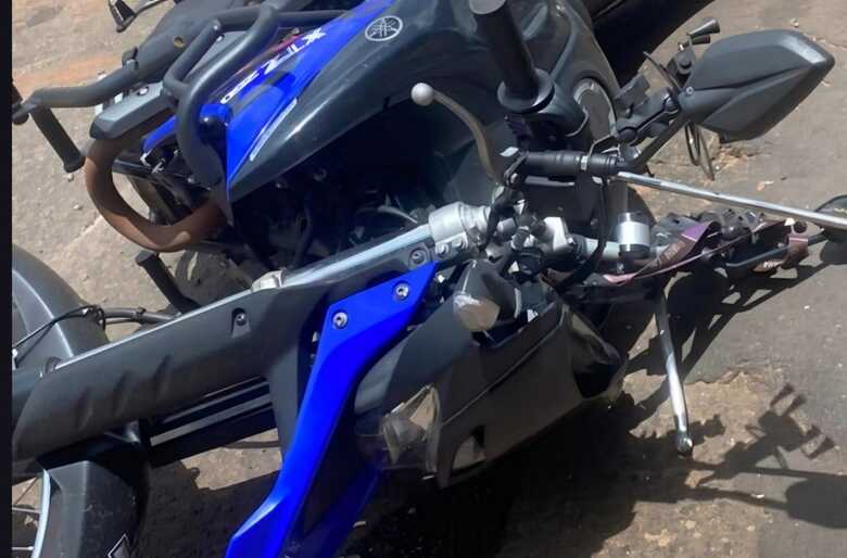 Moto da v&iacute;tima sobrevivente - Foto: Reprodu&ccedil;&atilde;o / Processo