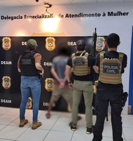 Investigado foi preso pela equipe da Deam